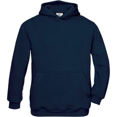 B&C dětská mikina s kapucí WK681 Navy