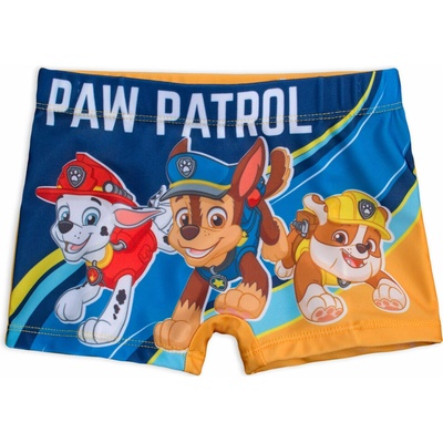 Chlapčenské plavky PAW PATROL žlté