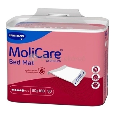 Molicare premium bed mat 7 kvapiek 60x90 wings 30ks