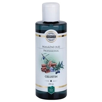 Topvet celustin masážní olej 200 ml