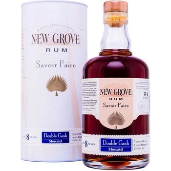 New Grove 8y Moscatel Double Cask 47% 0,7 l (tuba)