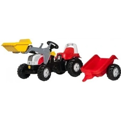 Rolly Toys Rolly Kid Steyr nakladač s přívěsem