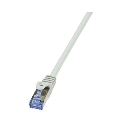 LogiLink CQ4022S Patchcord кабел, S/FTP, Cat6a, 0.5m, бял (CQ4022S)