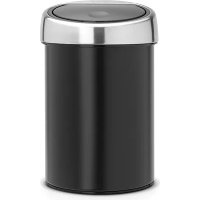 Кош за смет Brabantia Touch Bin 3L, Matt Black (647214)