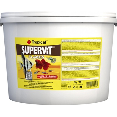 Tropical Supervit Flakes 11 l, 2 kg