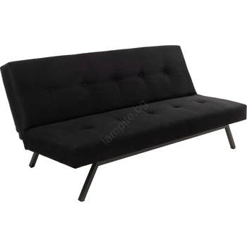Asir Двуместен разтегателен диван baku, черен (as3207)