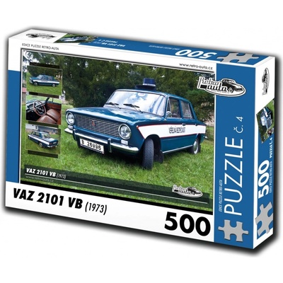 Retro-auta č. 4 VAZ 2101 VB 1973 500 dielov