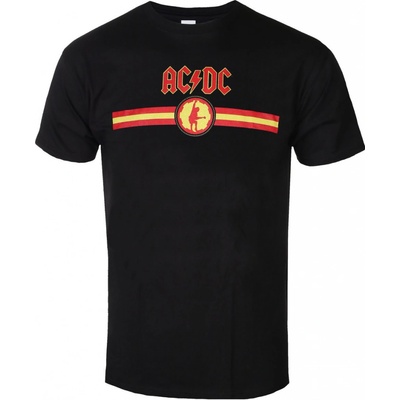 Rock off metal AC-DC Logo & Stripe čierne