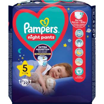 Pampers Нощни пелени Pampers размер 5 22 броя
