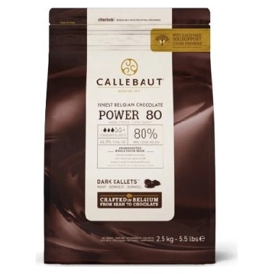 Callebaut horká 80% 2,5 kg