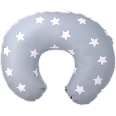 Lorelli ВЪЗГЛАВНИЦА ЗА КЪРМЕНЕ happy ЗВЕЗДИ blue grey mist (3800166109022)