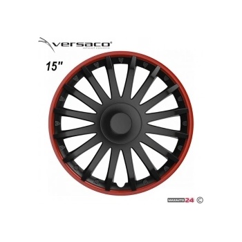 Versaco Тасове за джанти 15" Versaco Crystal RO Black