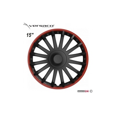 Versaco Тасове за джанти 15" Versaco Crystal RO Black