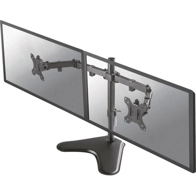 Neomounts FPMA-D550DDBLACK/Držák displeje/na stůl/10-32"/stojan/VESA 100X100/nosn. 2x8kg/2 displeje/černý