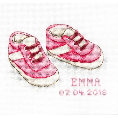 Luca-S Бебешки буйки - момиче - гоблен със схема b1139