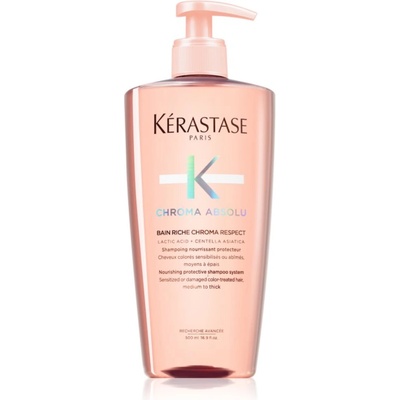 Kérastase Chroma Absolu Bain Riche Chroma Respect подхранващ шампоан за боядисана коса 500ml