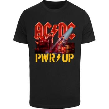 Mister Tee Тениска ACDC - PWRUP Stage Lights T-Shirt black XXLUB-MP5011702-00007 - Тъмносив, размер XS