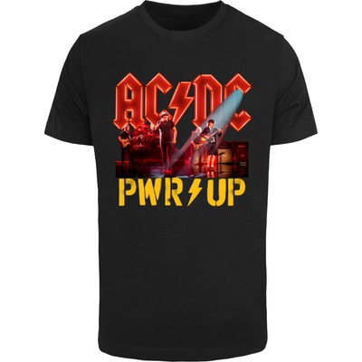 Mister Tee Тениска ACDC - PWRUP Stage Lights T-Shirt black XXLUB-MP5011702-00007 - Тъмносив, размер XS