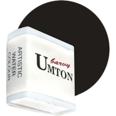 UMTON BARVY 86.2850 Акварелна боя 2850 Ivory Black 2, 6 ml 1 бр (86.2850)