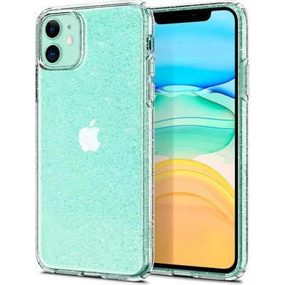 Pouzdro Spigen Liquid Crystal Glitter Apple iPhone 11 Pro čiré