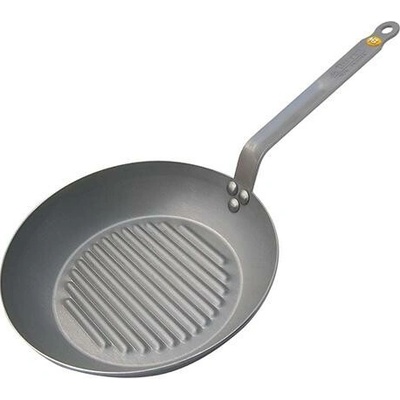 de Buyer Ocelová grilovací pánev MINERAL B 26cm