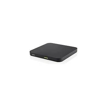 LG Hitachi-LG GP96YB70 Slimmest External DVD-RW, Super Multi, Lightest, Android Connectivity, Win 10 & MAC OS Compatible, Black (GP96YB70.CHLR70B)