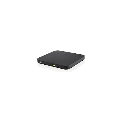 LG Hitachi-LG GP96YB70 Slimmest External DVD-RW, Super Multi, Lightest, Android Connectivity, Win 10 & MAC OS Compatible, Black (GP96YB70.CHLR70B)