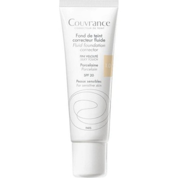 Avène Tekutý krycí make-up Couvrance SPF 20 Fluid Foundation Corrector 50 Doré 30 ml