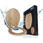 WENKO Тоалетна чиния с автоматично затваряне 37 x 43 см Oak - Wenko (26447100)