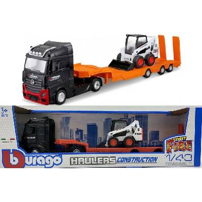Bburago Bburago Mercedes Benz Actros Gigaspace LKW-Lader Bobcat 32313 1:43