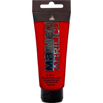 Maimeri Acrilico АКРИЛНА боя Permanent Red Light 251 200 ml 1 бр (M0924251)