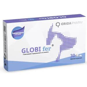 Crida Pharm GLOBIfer - Хранителна Добавка за Кучета и Котки с Анемия 30бр
