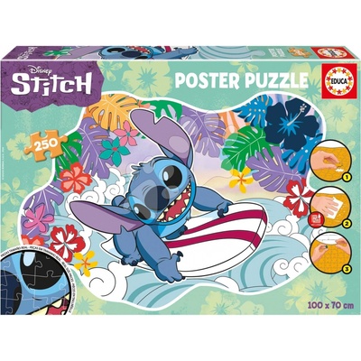 Educa plakát Stitch Disney 250 dílků