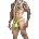 Justin+Simon Bulge Thong Neon Green L