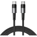 Tech-Protect Ultraboost USB-C to USB-C Cable 100W - USB-C към USB-C кабел за устройства с USB-C порт (200 см) (черен) (THP2444)