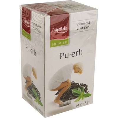 Apotheke Pu-erh černý čaj 20 x 1,8 g