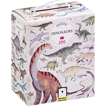 BANANA PANDA Детски пъзел Banana Panda от 200 части - Динозаври (49257)