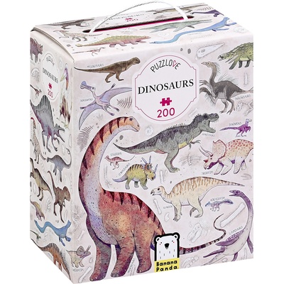 BANANA PANDA Детски пъзел Banana Panda от 200 части - Динозаври (49257)