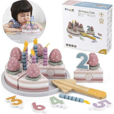 Viga PolarB Jahodový narozeninový dort na krájení – Hledejceny.cz