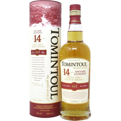 Tomintoul 14y 46% 0,7 l (kazeta)