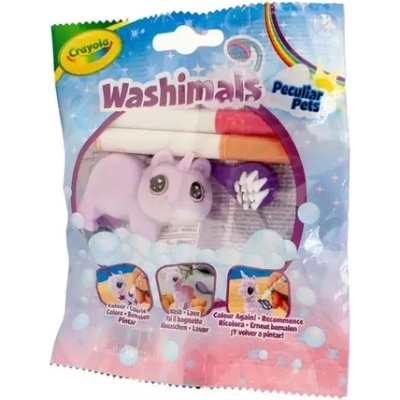 Crayola Washimals: Пастелни Животинки - Еднорог мечка (74-0240MED)
