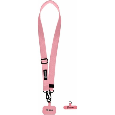 OBAL:ME NeckTag Ribbon Popruh na Telefon Pink
