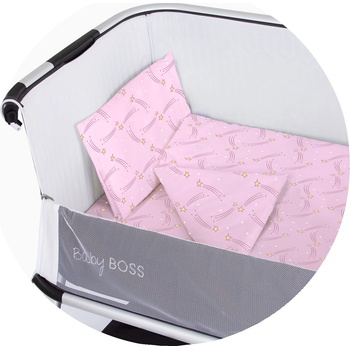 Image 1 of Chipolino К-т за мини кошара розов Падаща звезда (koscloset0242pfs)