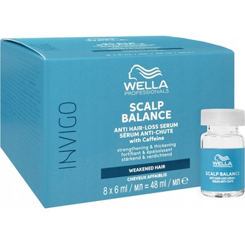 Wella Invigo Scalp Balance vlasové sérum proti vypadávániu vlasov 8 x 6 ml