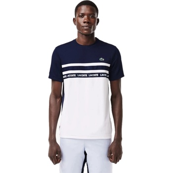 Image 1 of Lacoste Тениска Lacoste Men's Pique T-Shirt - White/Navy Blue