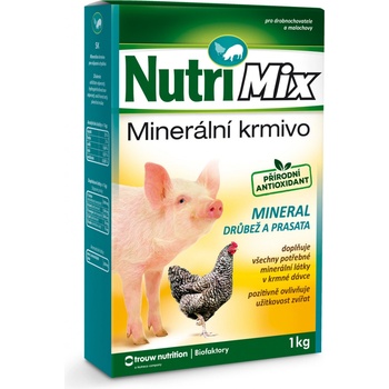 Nutri Mix pro prasata a drůbež Mineral 1 kg