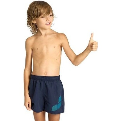 Arena Boys ' Logo Beach Shorts R chlapčenské šortky navy-turquoise