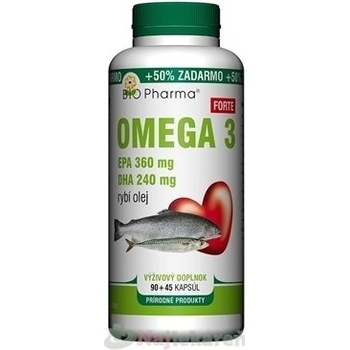 Bio Pharma Omega 3 Forte 1200 mg 90+45 tabliet