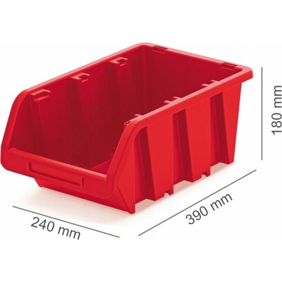 Kistenberg Úložný box červený - KTR40-3020