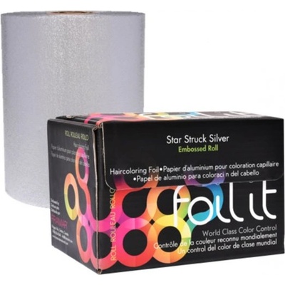 Framar R-EMB Embossed Medium alobal s textúrou 98 metrov R-EMB-MSIL Star Struck Silver